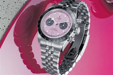 barbie tudor|Rolex sibling Tudor gets the Barbie makeover with pink Black .